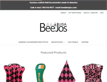 Tablet Screenshot of beejos.com